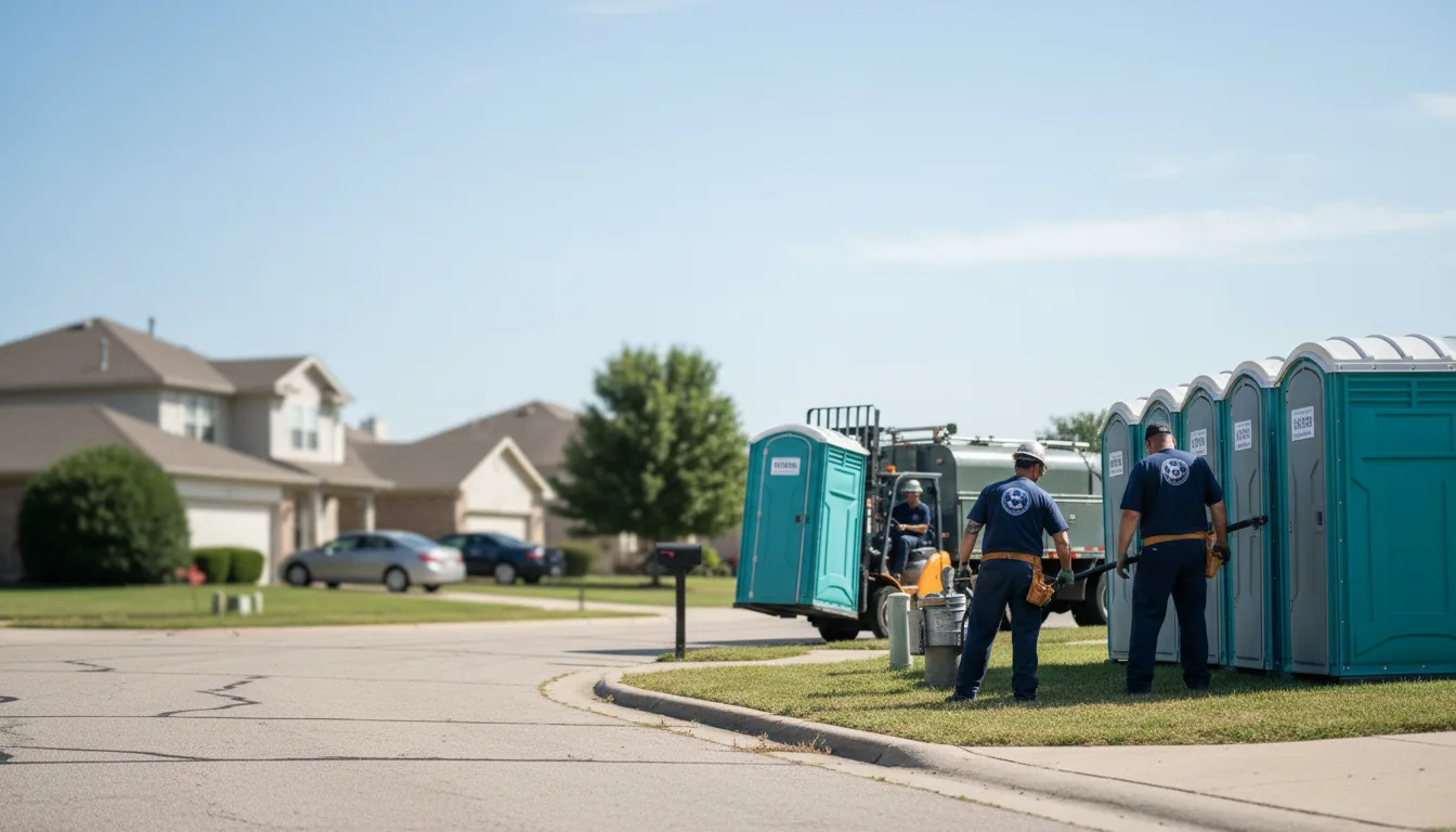 Porta Potty Rental in Strang, OK near me